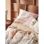 Linen House Eisha Quilt Cover Set | Queen | Sand 
