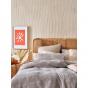 Linen House Galicia Blue-Sand Quilt Cover Set | Single
