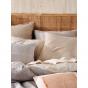 Linen House Galicia Blue-Sand Quilt Cover Set | Super King