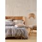 Linen House Galicia Blue-Sand Quilt Cover Set | Super King