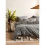 Linen House Springsteen Quilt Cover Set | Queen | Black