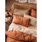 Linen House Springsteen Sheet Set | King Single | Caramel 