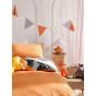 Linen House Smiles All Round Quilt Cover Set | Double | Charcoal-Apricot