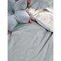 Linen House Smiles All Round Quilt Cover Set | Double | Sugar-Smoke
