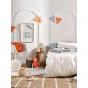 Linen House Smiles All Round Quilt Cover Set | Double | Sugar-Smoke