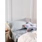 Linen House Smiles All Round Sheet Set | Double | Smoke 