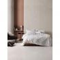 Linen House Morella Smoke Flannelette Quilt Cover Set | Queen