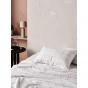 Linen House Morella Flannelette Sheet Set | King | Smoke
