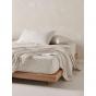 Linen House Zetta Flannelette Sheet Set | Queen