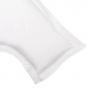 Logan & Mason 300TC Cotton Percale V Shaped Pillowcase | White