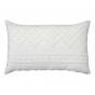 Platinum Logan & Mason Idaho Quilt Cover Set | Queen Bed | White