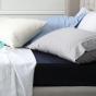 Logan & Mason Sheet Set 400TC | Queen Bed | Granite | 50cm