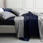 Logan & Mason Fitted Sheet 400TC | Queen Bed | Pewter