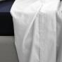 Logan & Mason Flat Sheet 400TC | Double Bed | White