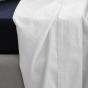 Logan & Mason Fitted Sheet 400TC | Long Single Bed | White