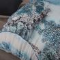 Logan & Mason Kaiya Quilt Cover Set | Super King | Blue 