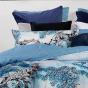 Logan & Mason Kaiya European Pillowcase | Blue