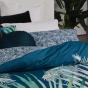 Logan & Mason Mauritius Quilt Cover Set | Queen Bed | Teal