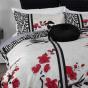Logan & Mason Noto Quilt Cover Set | Super King | White 