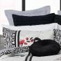 Logan & Mason Noto European Pillowcase | White