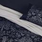 Platinum Logan & Mason Oakland Quilt Cover Set | Super King | Navy