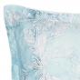 Platinum Logan & Mason Loto European Pillowcase | Duck Egg 