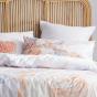 Logan & Mason Maggie European Pillowcase | Peach