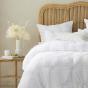 Platinum Logan & Mason Summer Quilt Cover Set | King Bed | White