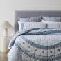 Private Collection Olani Quilt Cover Set | Super King | Blue