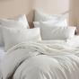 Platinum Logan & Mason Serene Quilt Cover Set | Queen Bed | Natural