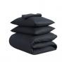 Platinum Logan & Mason Serene European Pillowcase | Charcoal