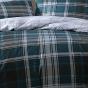 Logan & Mason Marcus Quilt Cover Set | Super King Bed | Teal
