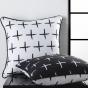 Logan & Mason Rio Square Filled Cushion | Black 