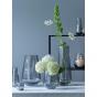 LSA Zinc Vase Sheer Zinc 28cm | Grey Lustre