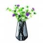 LSA Zinc Vase Sheer Zinc 28cm | Grey Lustre