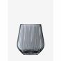 LSA Zinc Vase/Lantern 16cm | Grey Lustre