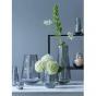 LSA Zinc Vase/Lantern 16cm | Grey Lustre
