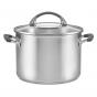 Anolon Endurance Stainless Steel Covered Stockpot | 24cm/7.6L