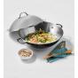 Raco Luminescence Stainless Steel Covered Wok | 36cm 