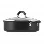 Circulon Total Hard Anodised Covered Sauteuse Pan | 28cm/4.7L