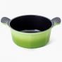Neoflam Venn Casserole Induction with Glass Lid 20cm  | Green 