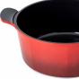 Neoflam Venn Casserole Induction with Glass Lid 28cm | Red 