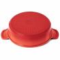 Neoflam Venn Low casserole Orange with Glass Lid 24cm | Orange