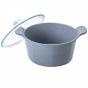Neoflam Marble Casserole Induction with Glass Lid 24cm 