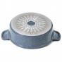 Neoflam Marble Low Casserole Induction with Glass Lid 24cm