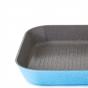 Neoflam Luke Hines Grill pan 28cm | Marble blue