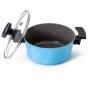 Neoflam Luke Hines Casserole 20cm | Marble Blue