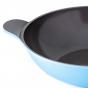 Neoflam Amie Two Handles Wok Pan with Glass Lid Induction 36cm | Cyan 