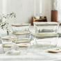 Neoflam Australia Clik Glass Container | Set of 8