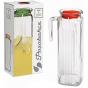 Pasabahce Frigo Jug w/ Lid 1L | Red